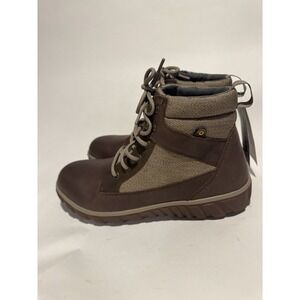 Bogs Classic Casual Lace Men's Casual Boots, Taupe, M 8.5 NWT